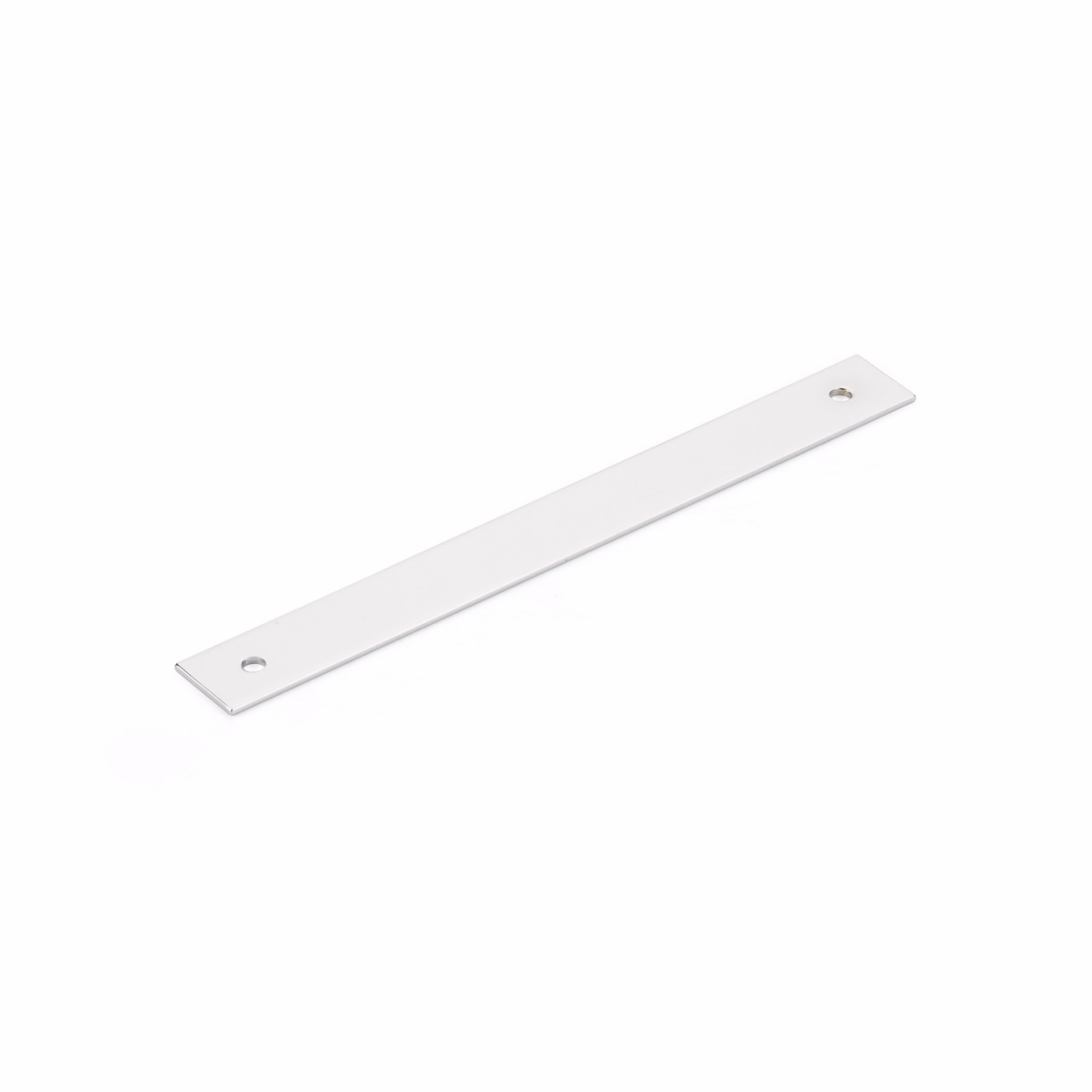 Schaub 5106B-26 6" Center to Center Pub House Backplate for Pull Polished Chrome Finish Sparrow Supply