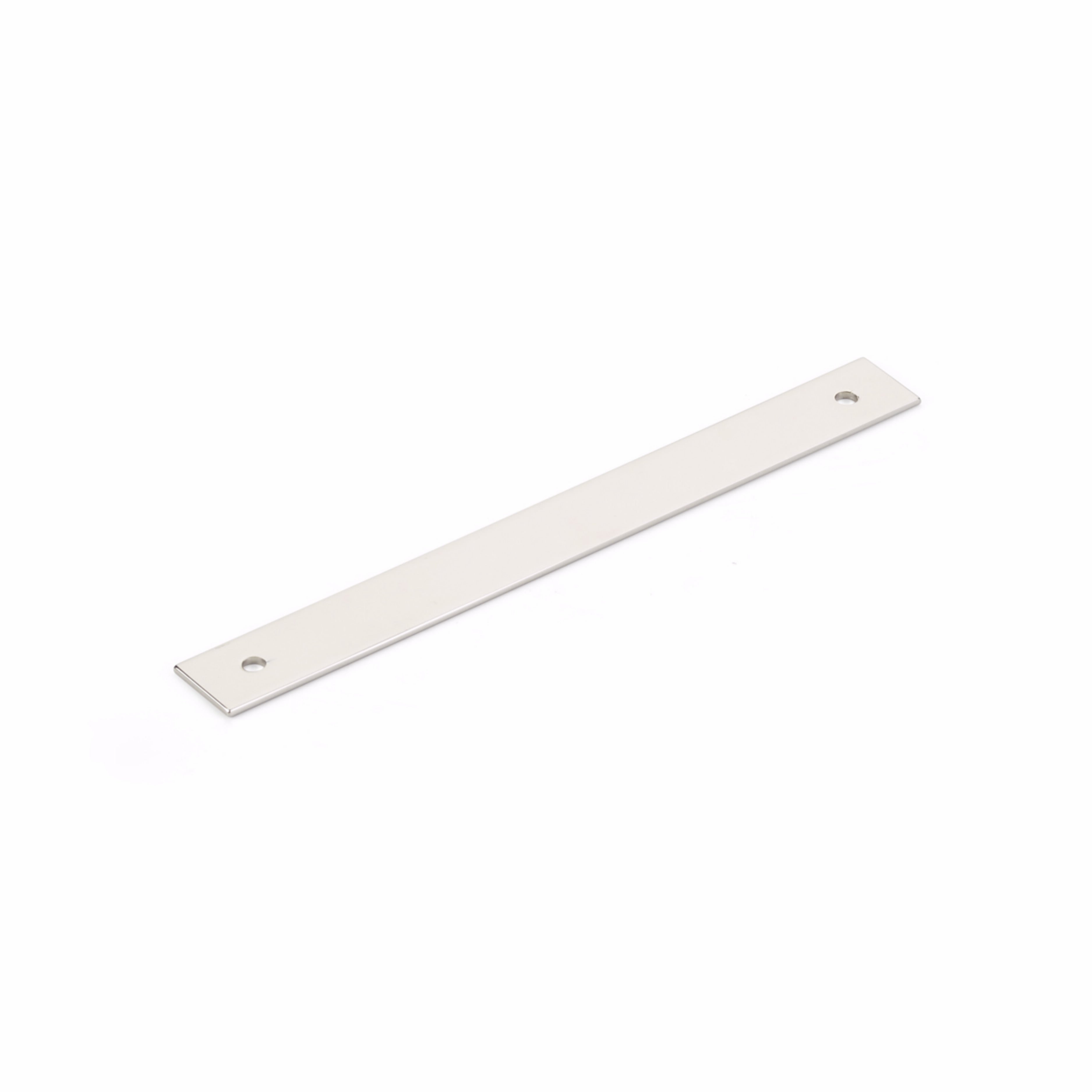 Schaub 5106B-PN 6" Center to Center Pub House Backplate for Pull Polished Nickel Finish Sparrow Supply