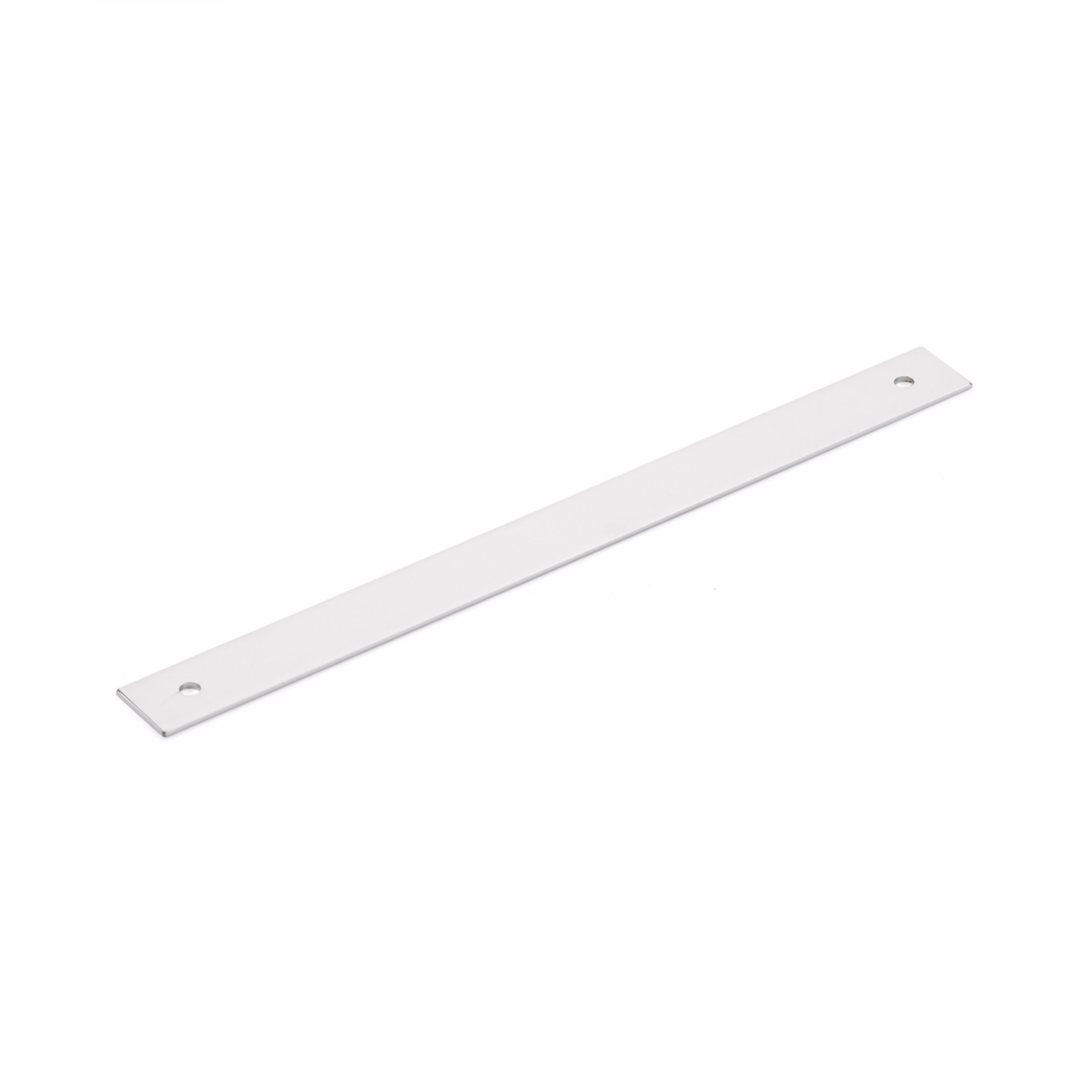 Schaub 5108B-26 8" Center to Center Pub House Backplate for Pull Polished Chrome Finish Sparrow Supply