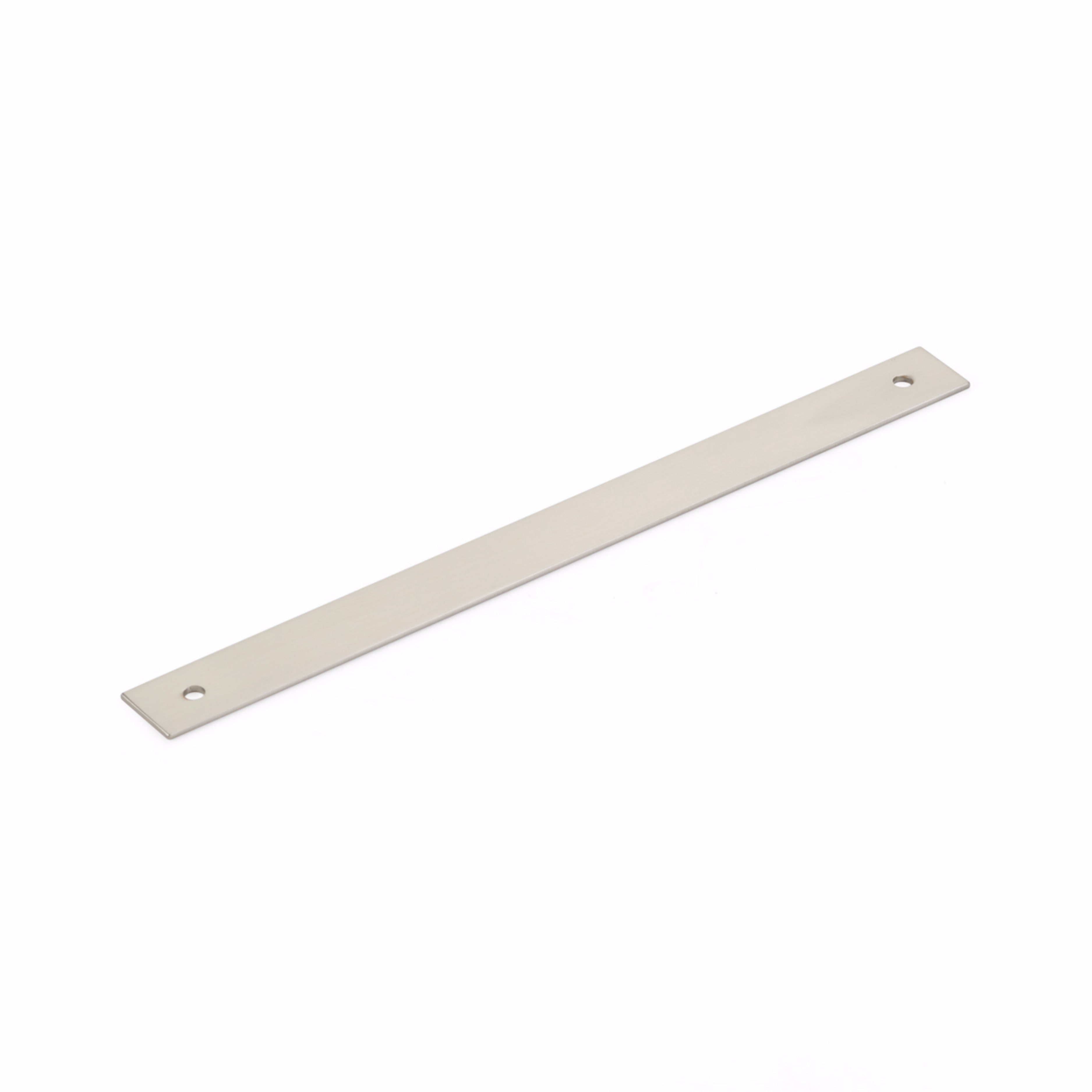 Schaub 5108B-BN 8" Center to Center Pub House Backplate for Pull Brushed Nickel Finish Sparrow Supply