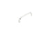 Schaub 511-26 4" Center to Center Arched Italian Contemporary Cabinet Pull Polished Chrome Finish