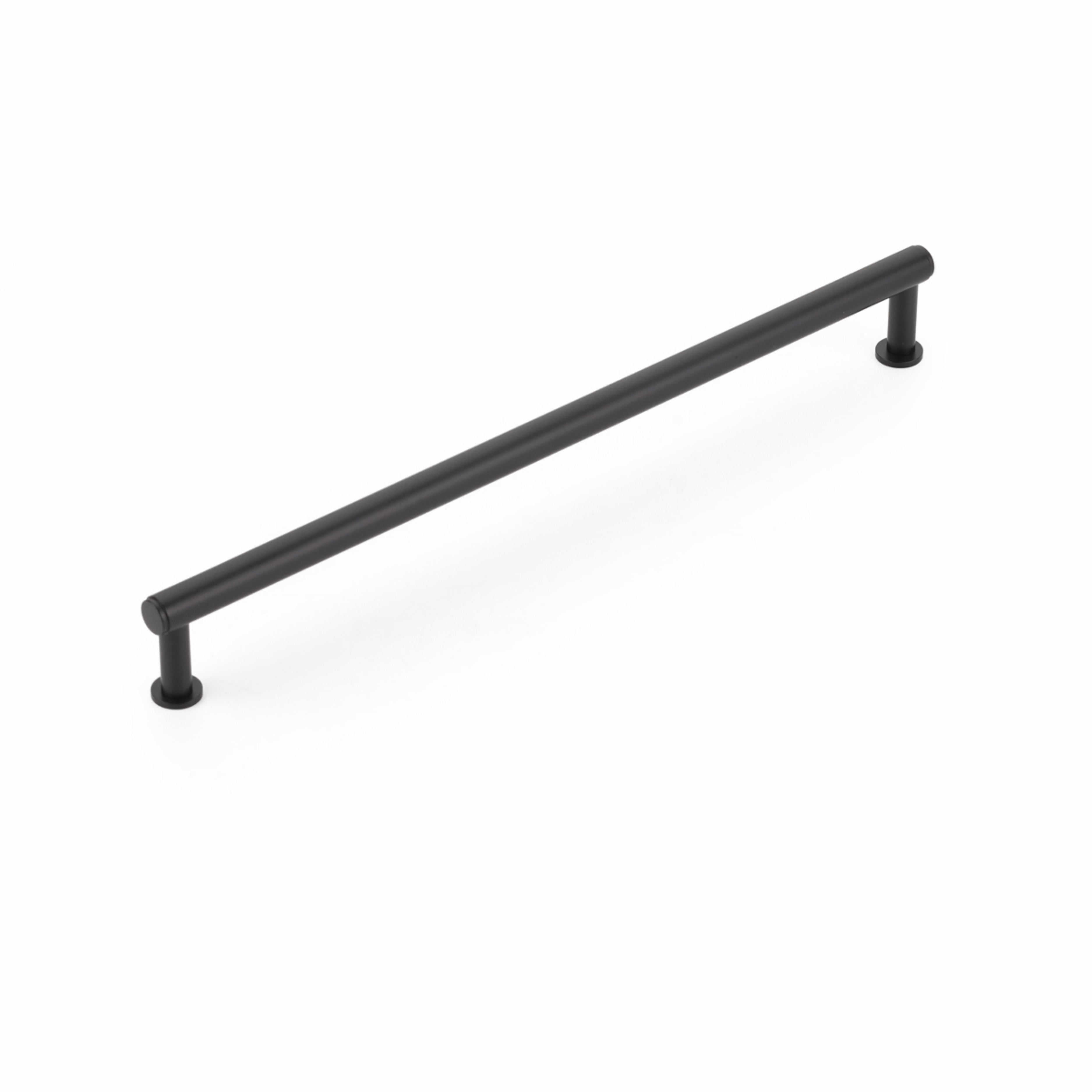 Schaub 5110-MB 10" Center to Center Pub House Cabinet Pull Matte Black Finish Sparrow Supply