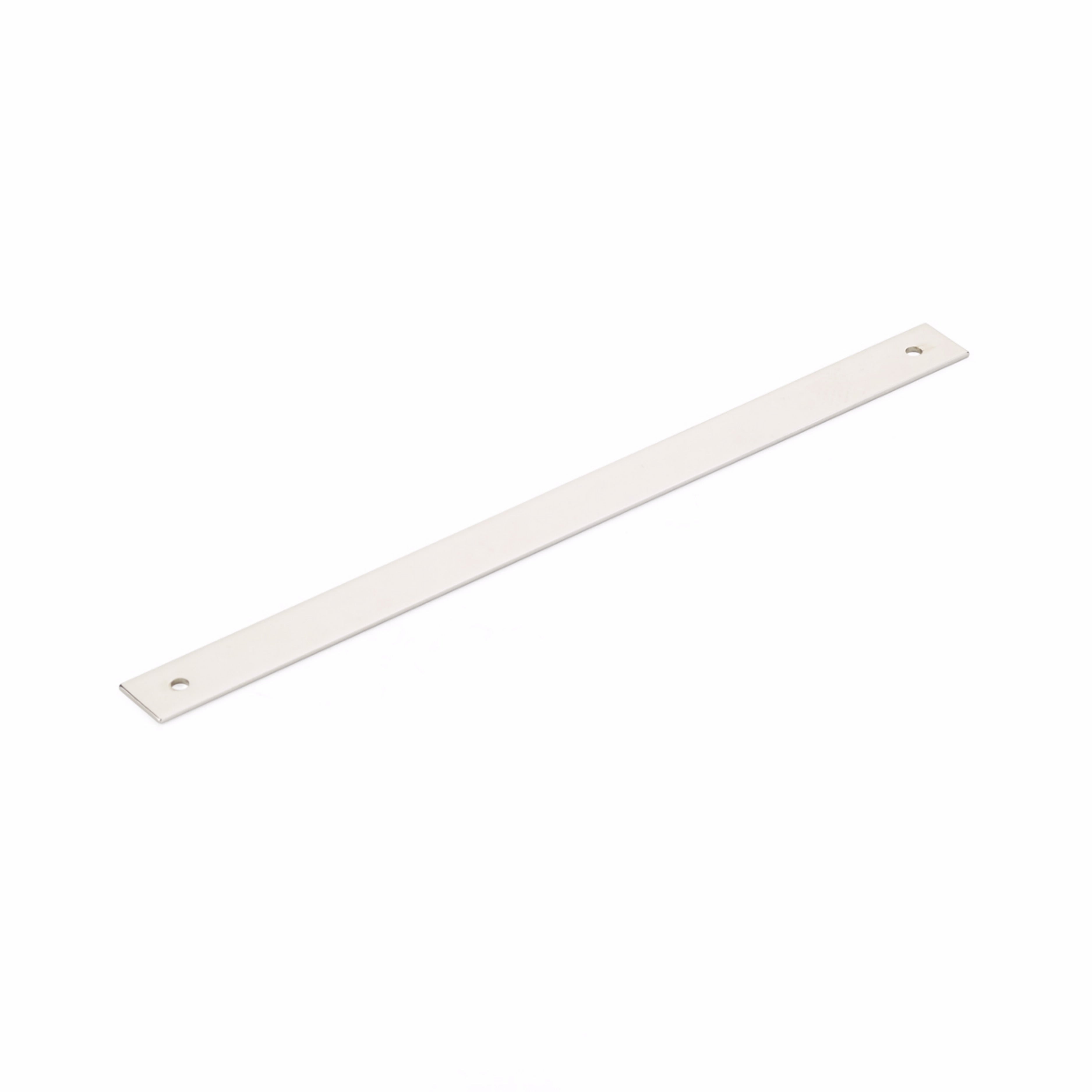 Schaub 5110B-PN 10" Center to Center Pub House Backplate for Pull Polished Nickel Finish Sparrow Supply