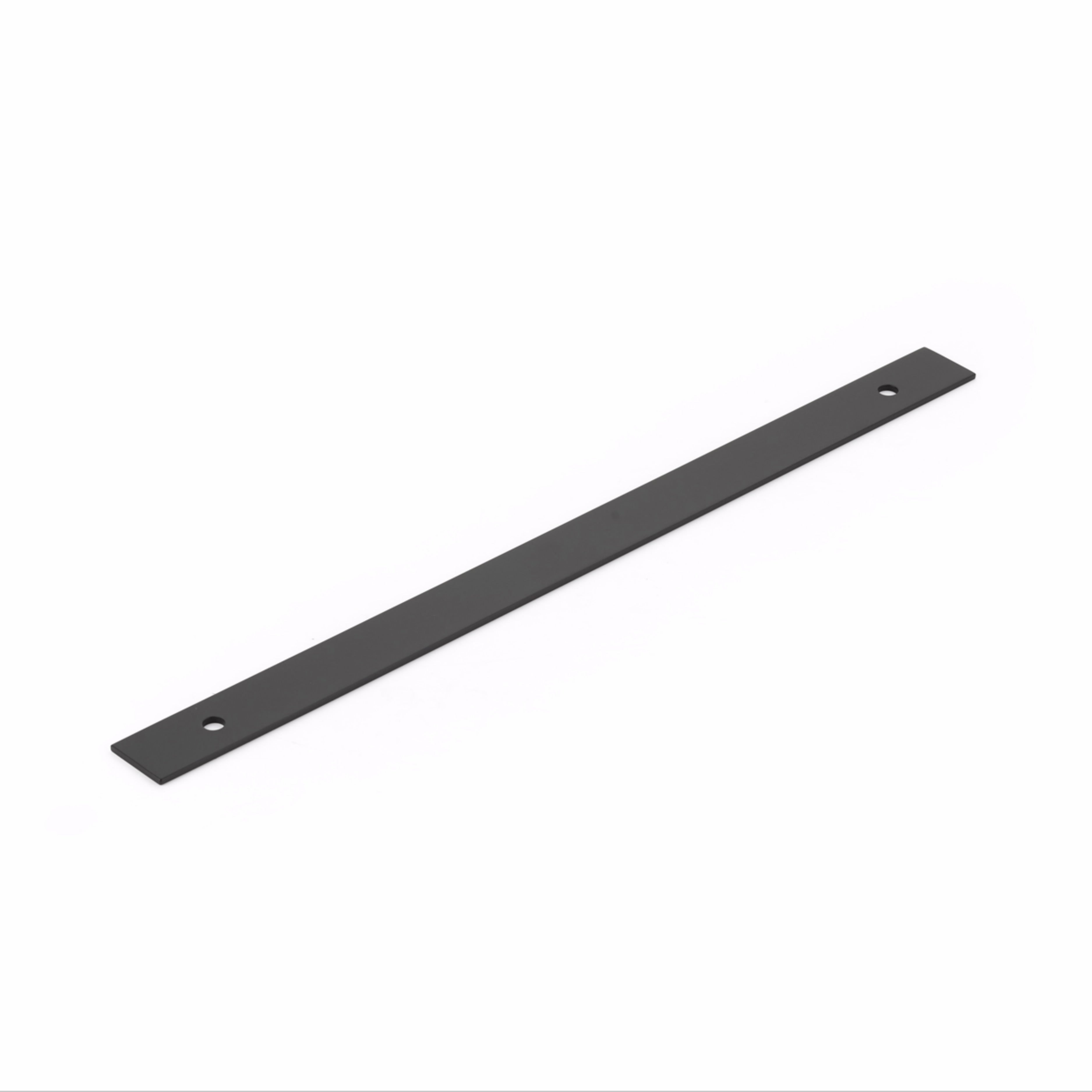 Schaub 5112B-MB 12" Center to Center Pub House Backplate for Pull Matte Black Finish Sparrow Supply