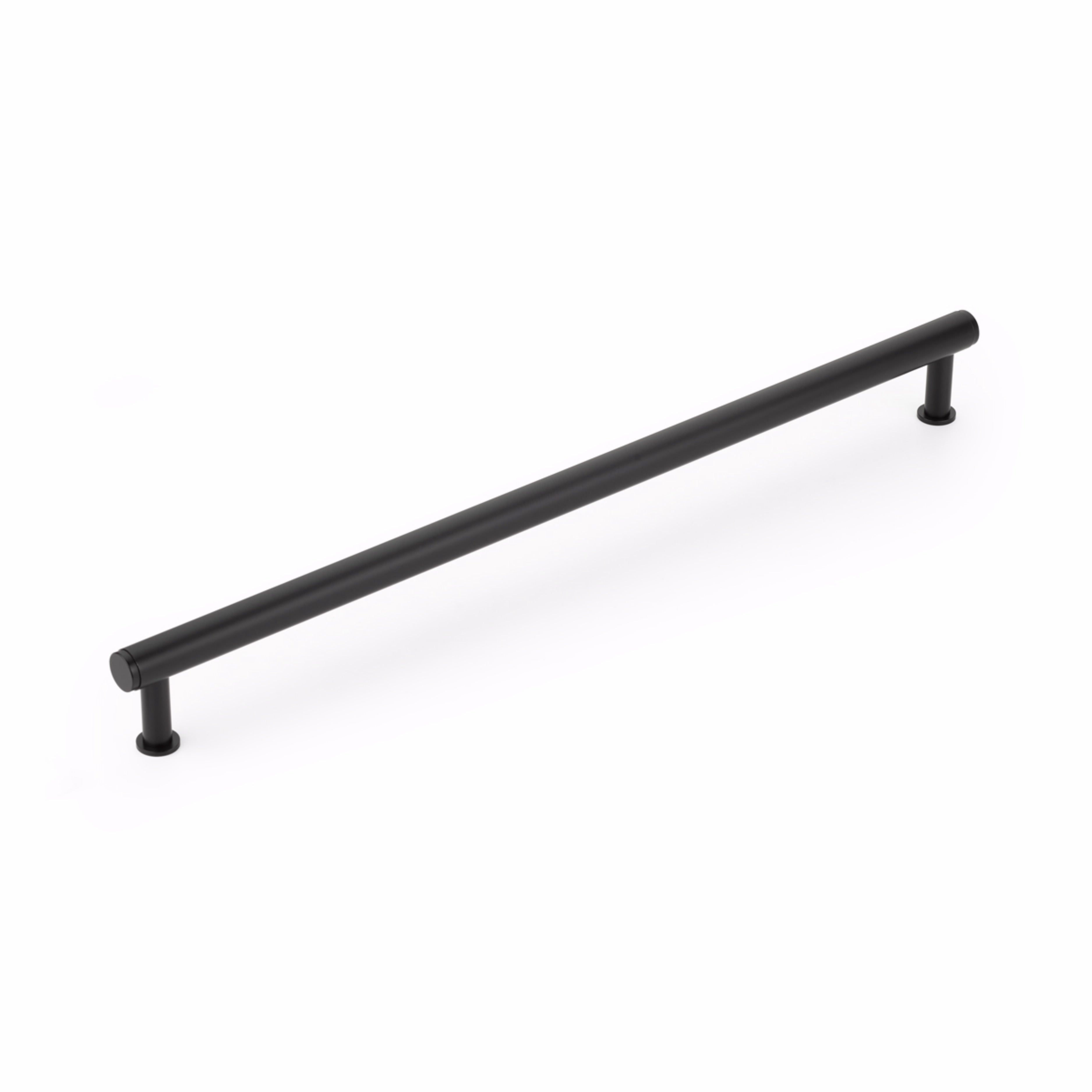 Schaub 5118A-MB 18" Center to Center Pub House Appliance Pull Matte Black Finish Sparrow Supply