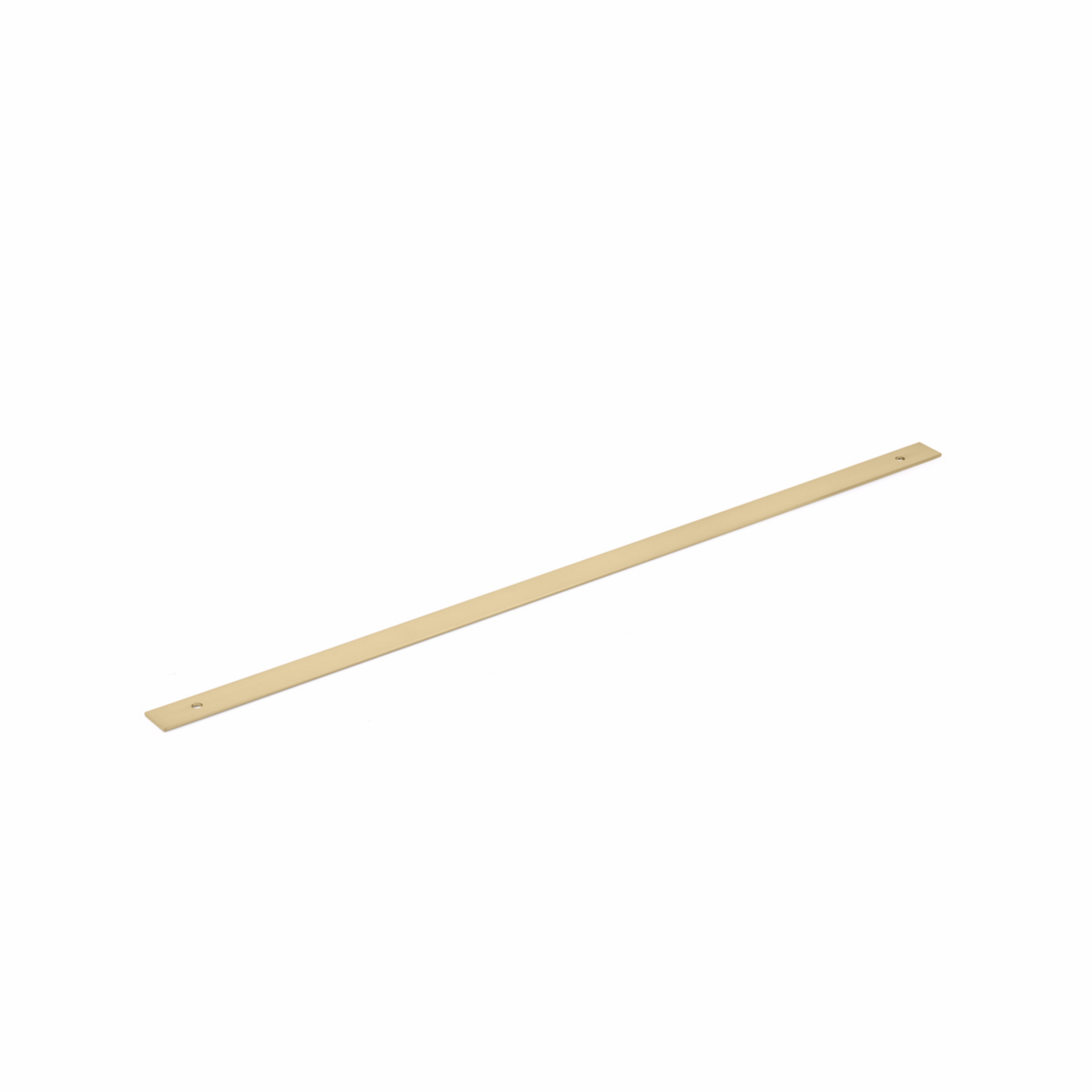 Schaub 5124AB-SSB 24" Center to Center Pub House Backplate for Appliance Pull Signature Satin Brass Finish Sparrow Supply
