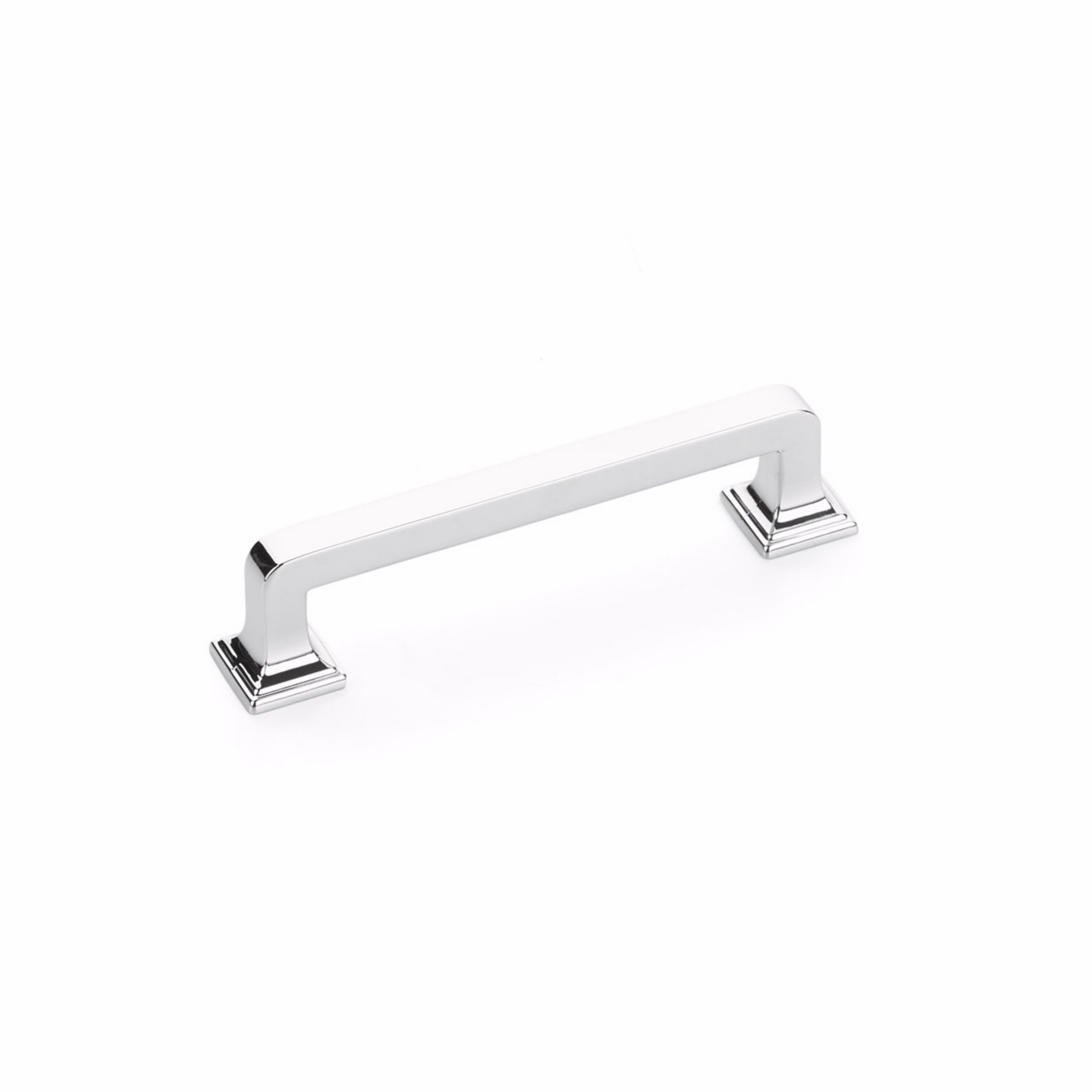 Schaub 522-26 3-1/2" Center to Center Menlo Park Cabinet Pull Polished Chrome Finish Sparrow Supply