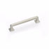 Schaub 523-15 5" Center to Center Menlo Park Cabinet Pull Satin Nickel Finish Sparrow Supply