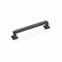 Schaub 523-MB 5" Center to Center Menlo Park Cabinet Pull Matte Black Finish Sparrow Supply