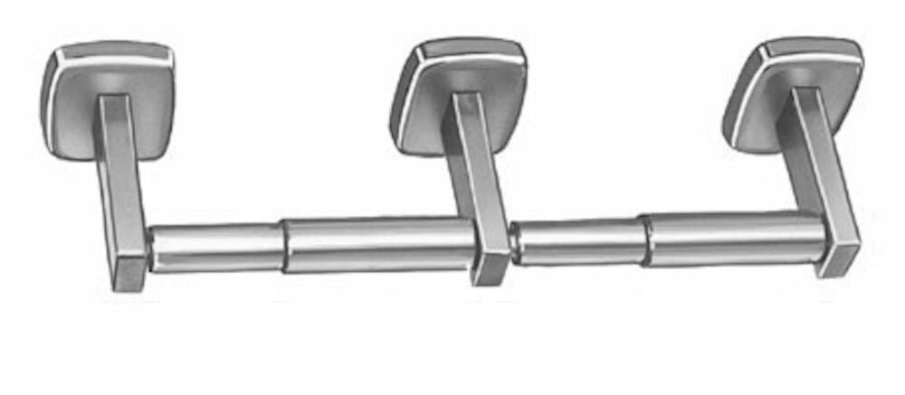 Bradley 5235-000000 Toilet Tissue Disp, Surface, Dual Sparrow Supply