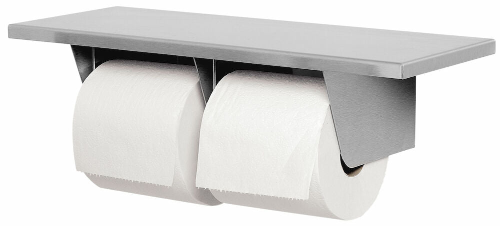 Bradley 5263-000000 Toilet Tissue Disp with Shelf Sparrow Supply