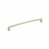 Schaub 528-SSB 10" Center to Center Menlo Park Arched Cabinet Pull Signature Satin Brass Finish