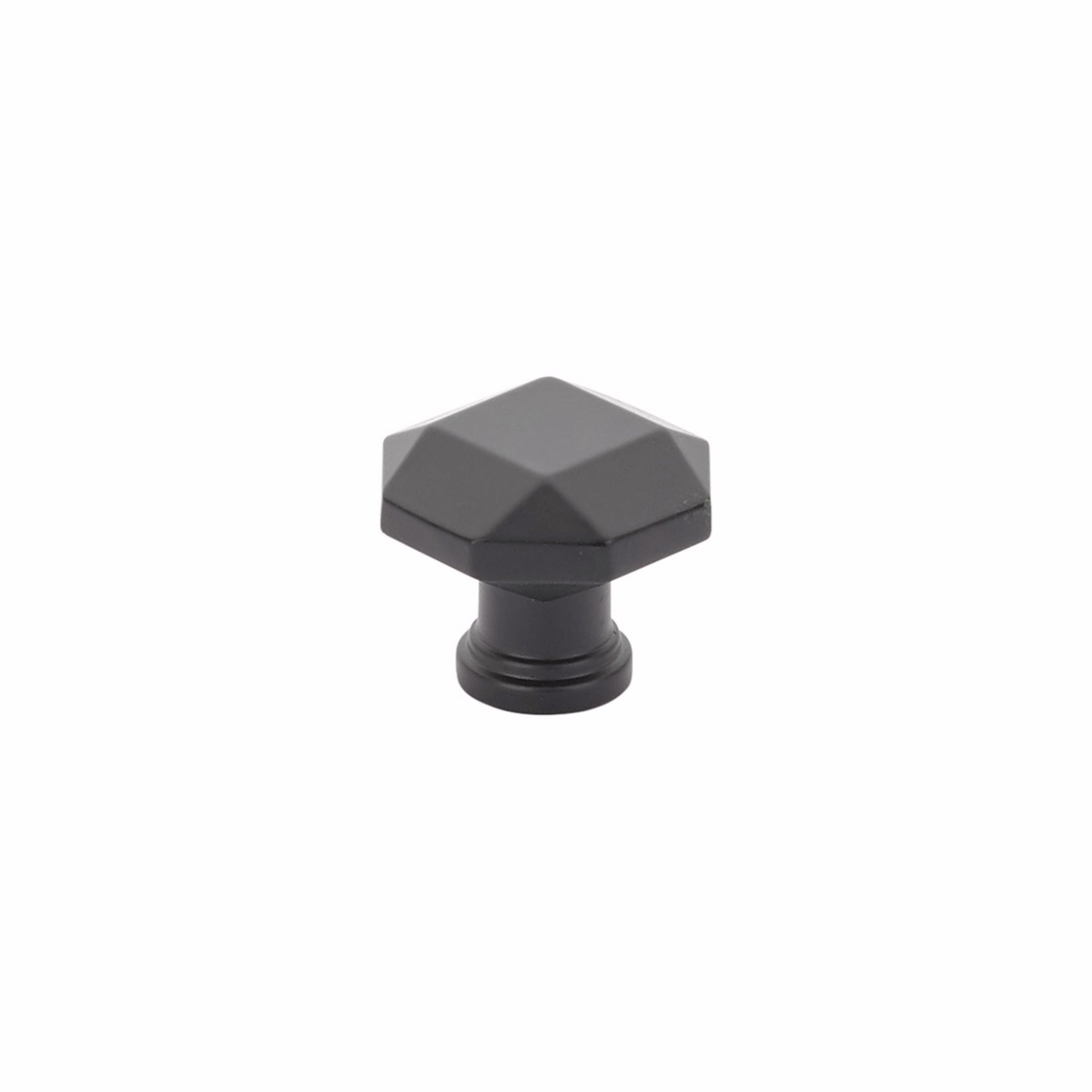 Schaub 531-MB 1-1/4" Menlo Park Cabinet Knob Matte Black Finish Sparrow Supply