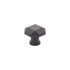 Schaub 531-MB 1-1/4" Menlo Park Cabinet Knob Matte Black Finish Sparrow Supply