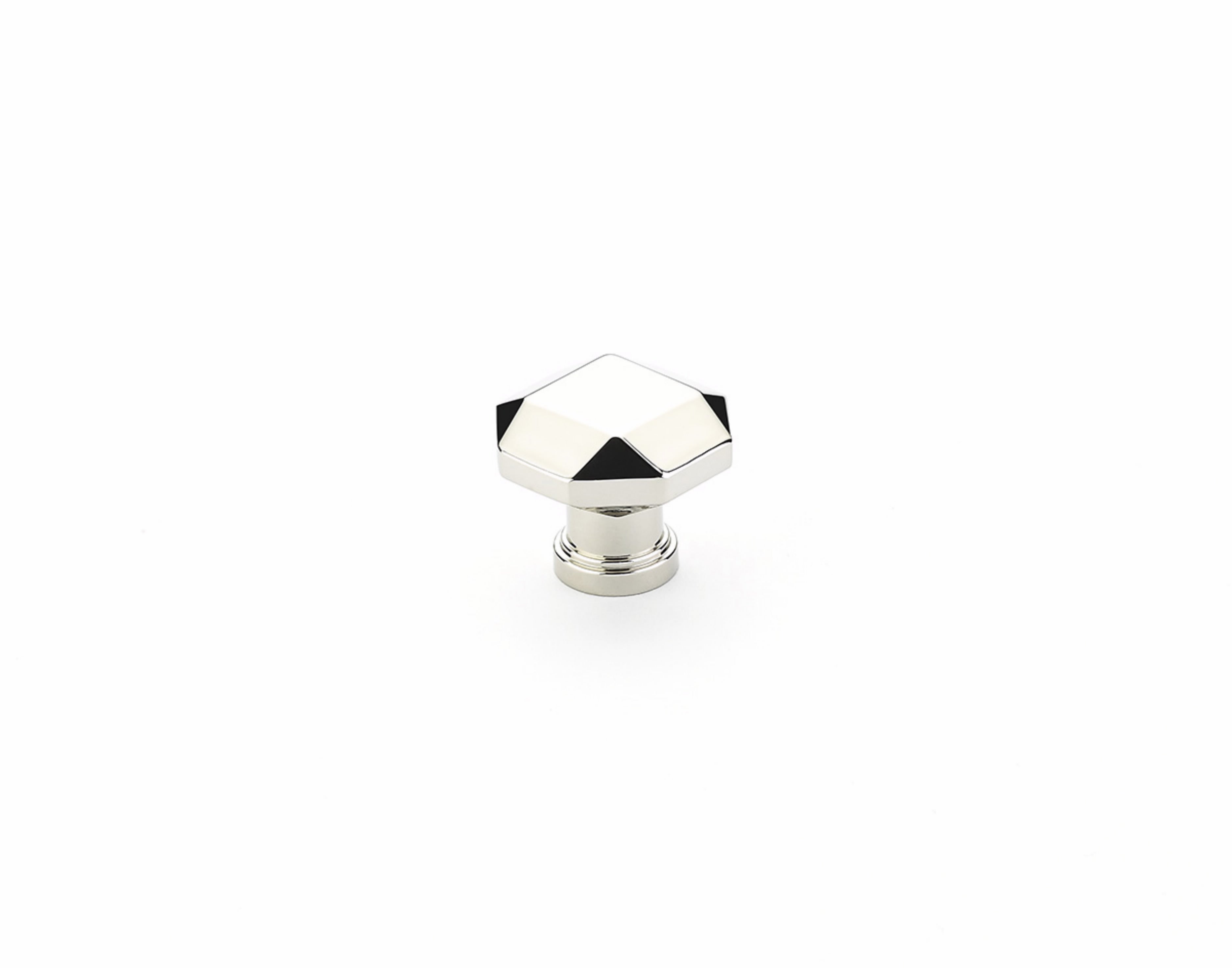 Schaub 531-PN 1-1/4" Menlo Park Cabinet Knob Polished Nickel Finish Sparrow Supply