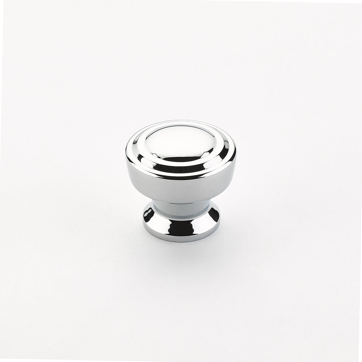 Schaub 533-26 1-1/4" Menlo Park Round Knob Polished Chrome Finish Sparrow Supply