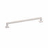 Schaub 536-BN 8" Center to Center Menlo Park Cabinet Pull Brushed Nickel Finish Sparrow Supply