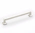 Schaub 537-PN 6" Center to Center Menlo Park Cabinet Pull Polished Nickel Finish Sparrow Supply