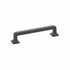 Schaub 538-MB 4" Center to Center Menlo Park Cabinet Pull Matte Black Finish Sparrow Supply