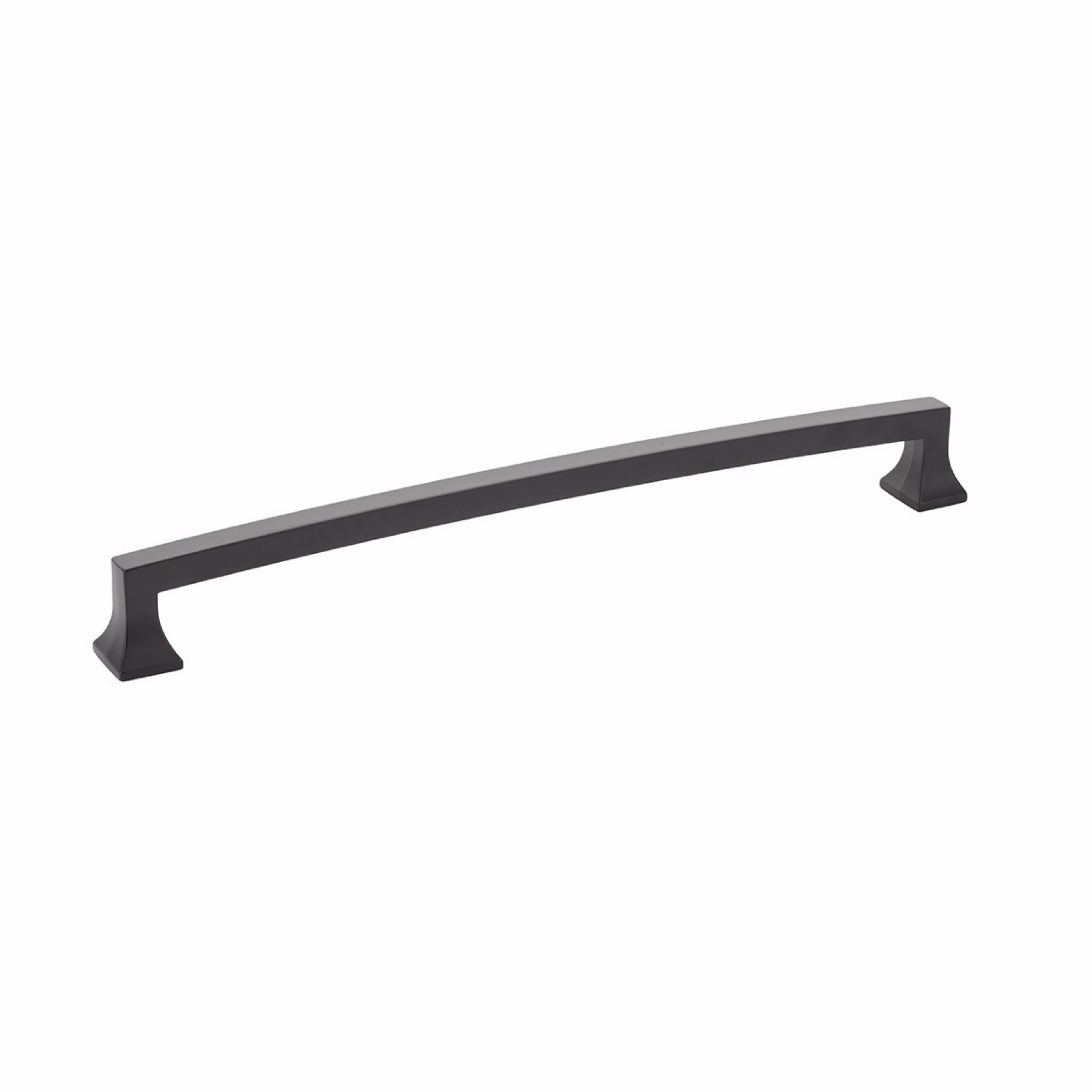 Schaub 539-MB 15" Center to Center Menlo Park Appliance Pull Matte Black Finish Sparrow Supply