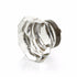 Schaub 54-26 City Lights Faceted Dome Glass Knob Polished Chrome Finish Sparrow Supply