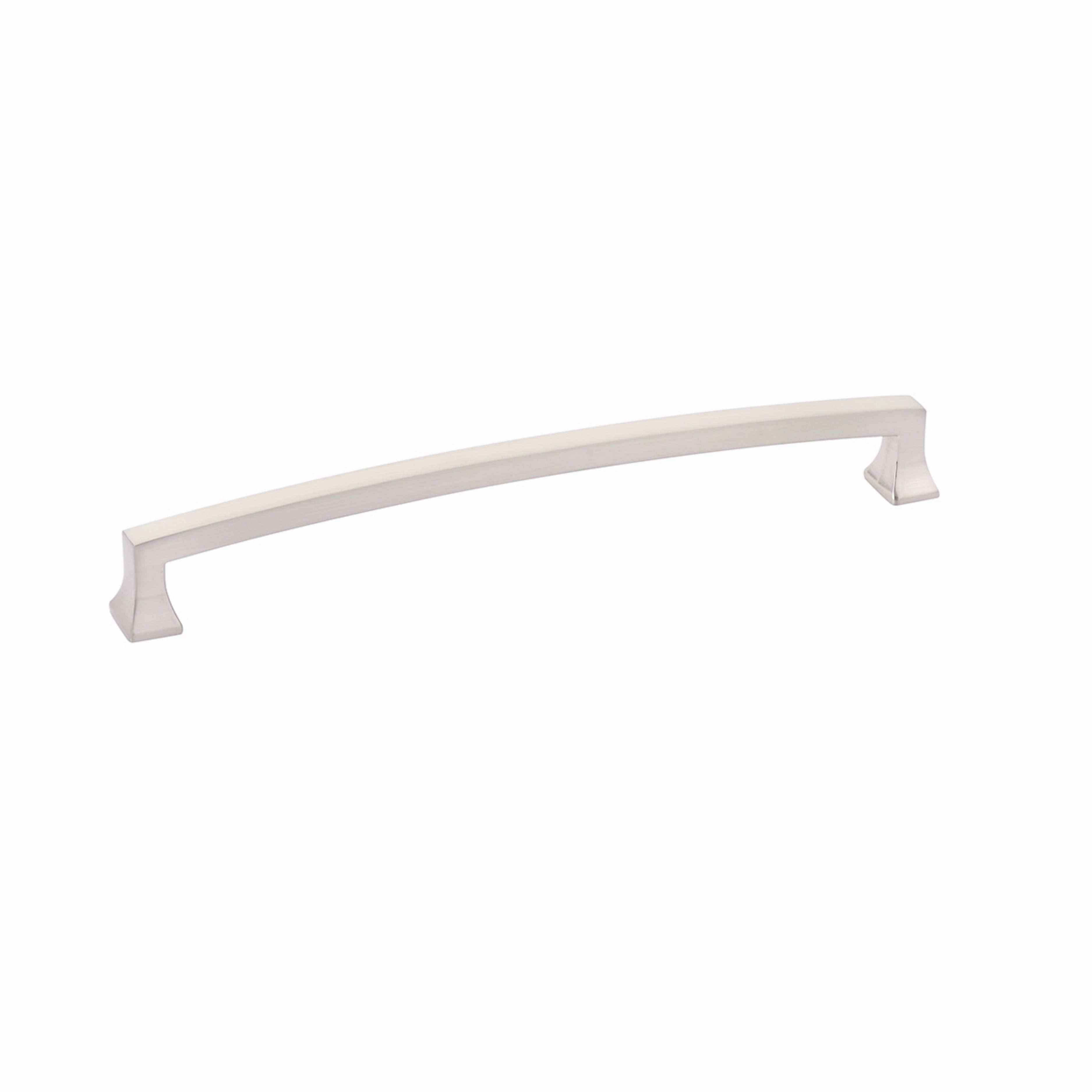 Schaub 540-BN 8" Center to Center Menlo Park Arched Cabinet Pull Brushed Nickel Finish Sparrow Supply