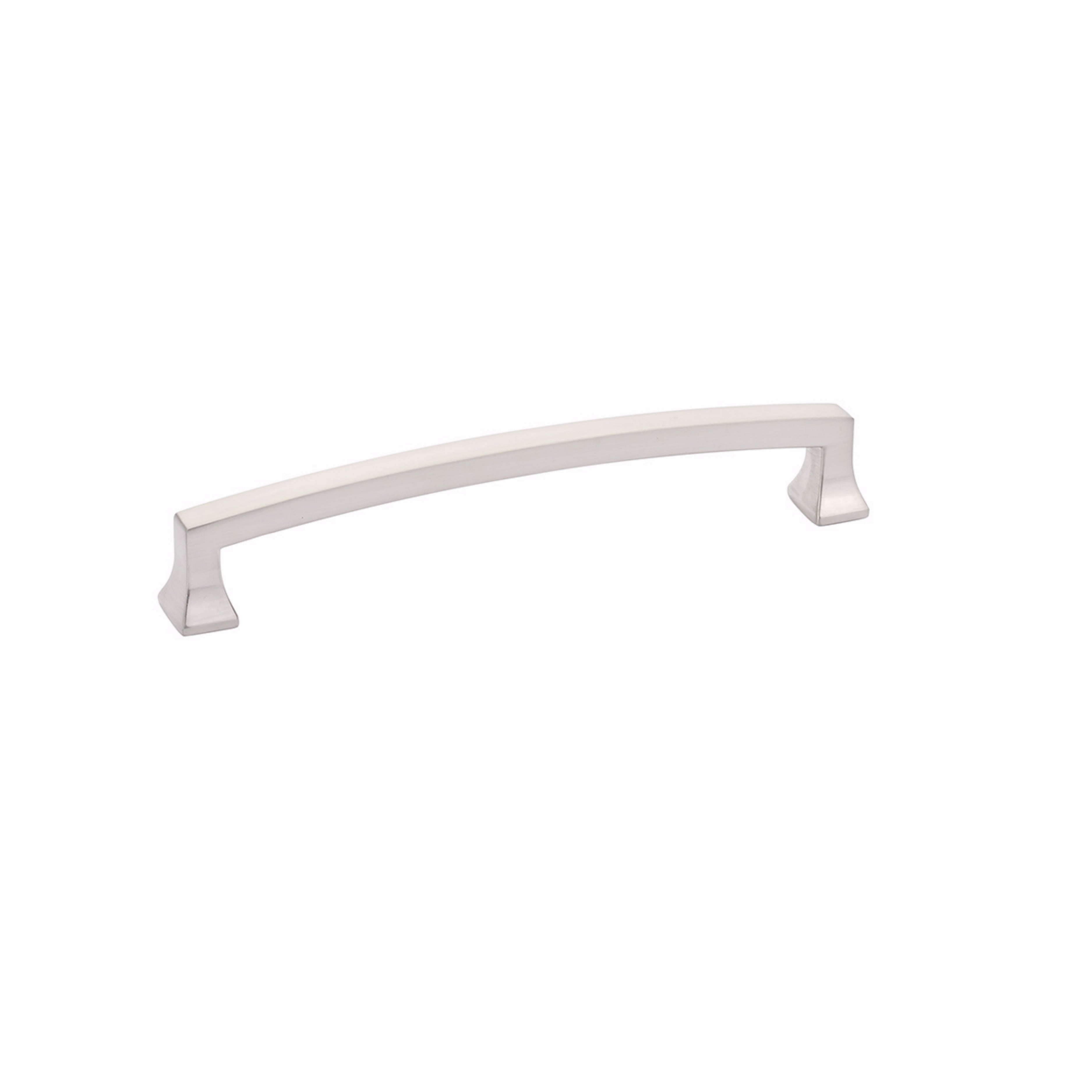 Schaub 541-BN 6" Center to Center Menlo Park Cabinet Pull Brushed Nickel Finish Sparrow Supply