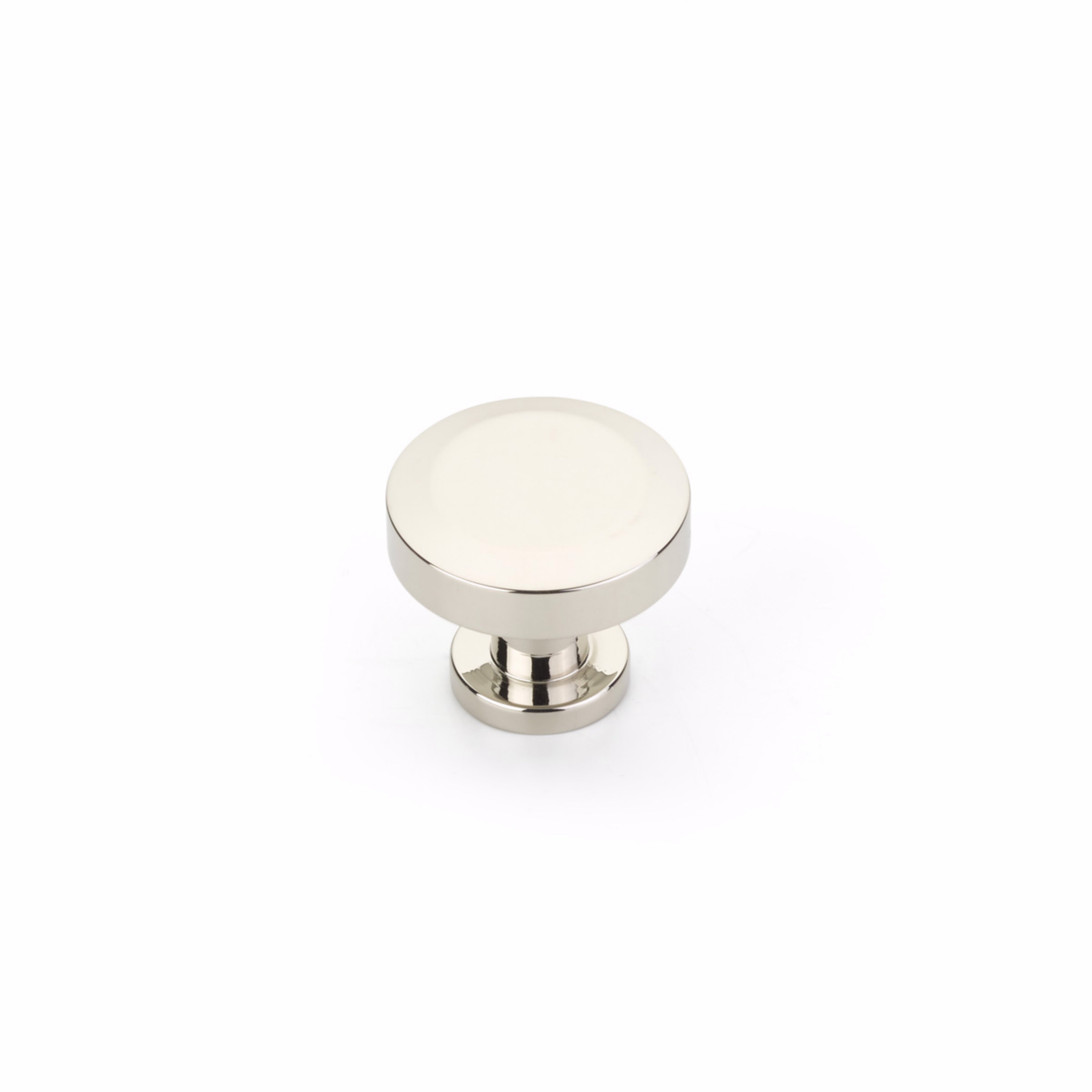 Schaub 550-PN 1-1/4" Diameter Heathrow Cabinet Knob Polished Nickel Finish Sparrow Supply