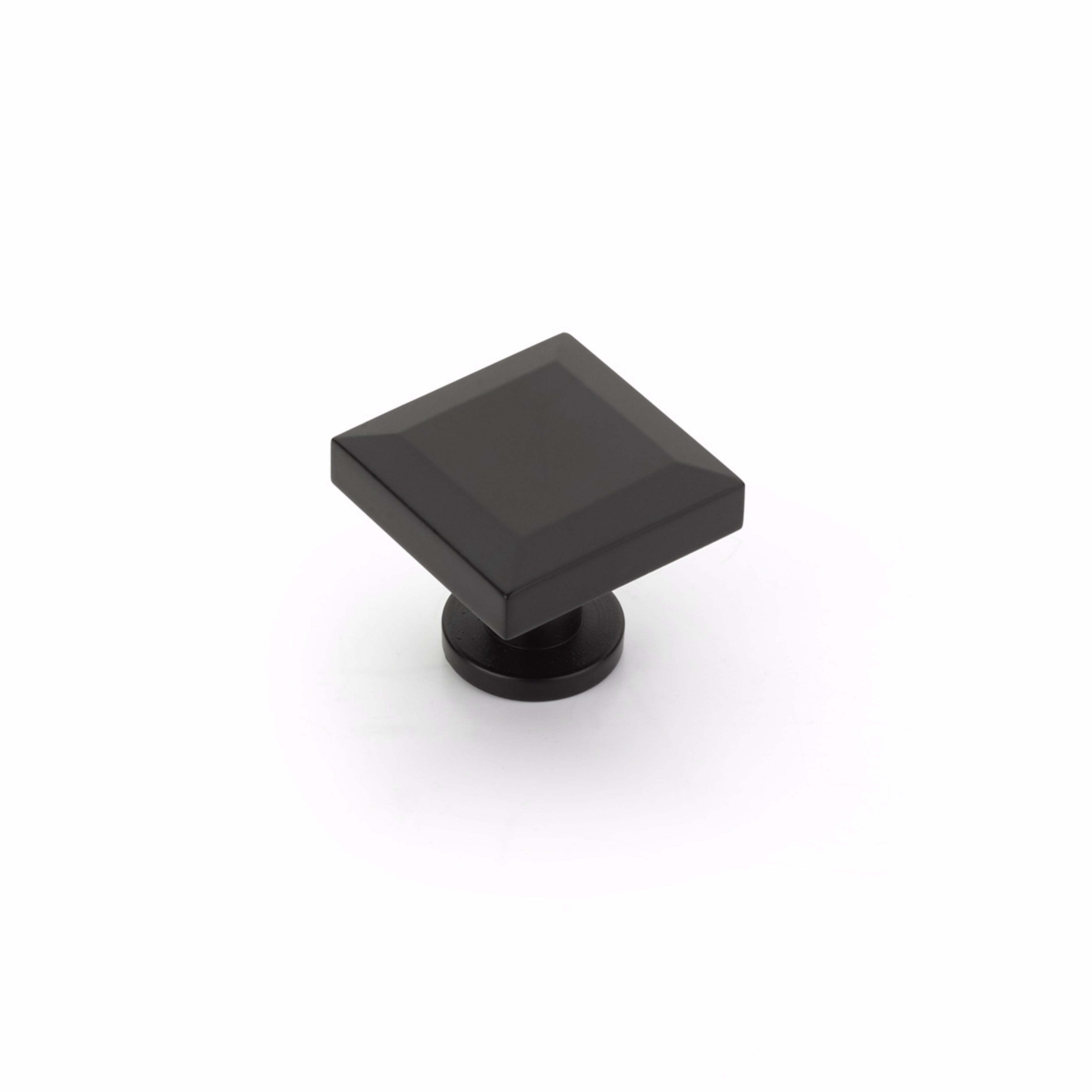 Schaub 551-MB Heathrow 1-1/4" Cabinet Knob Matte Black Finish Sparrow Supply