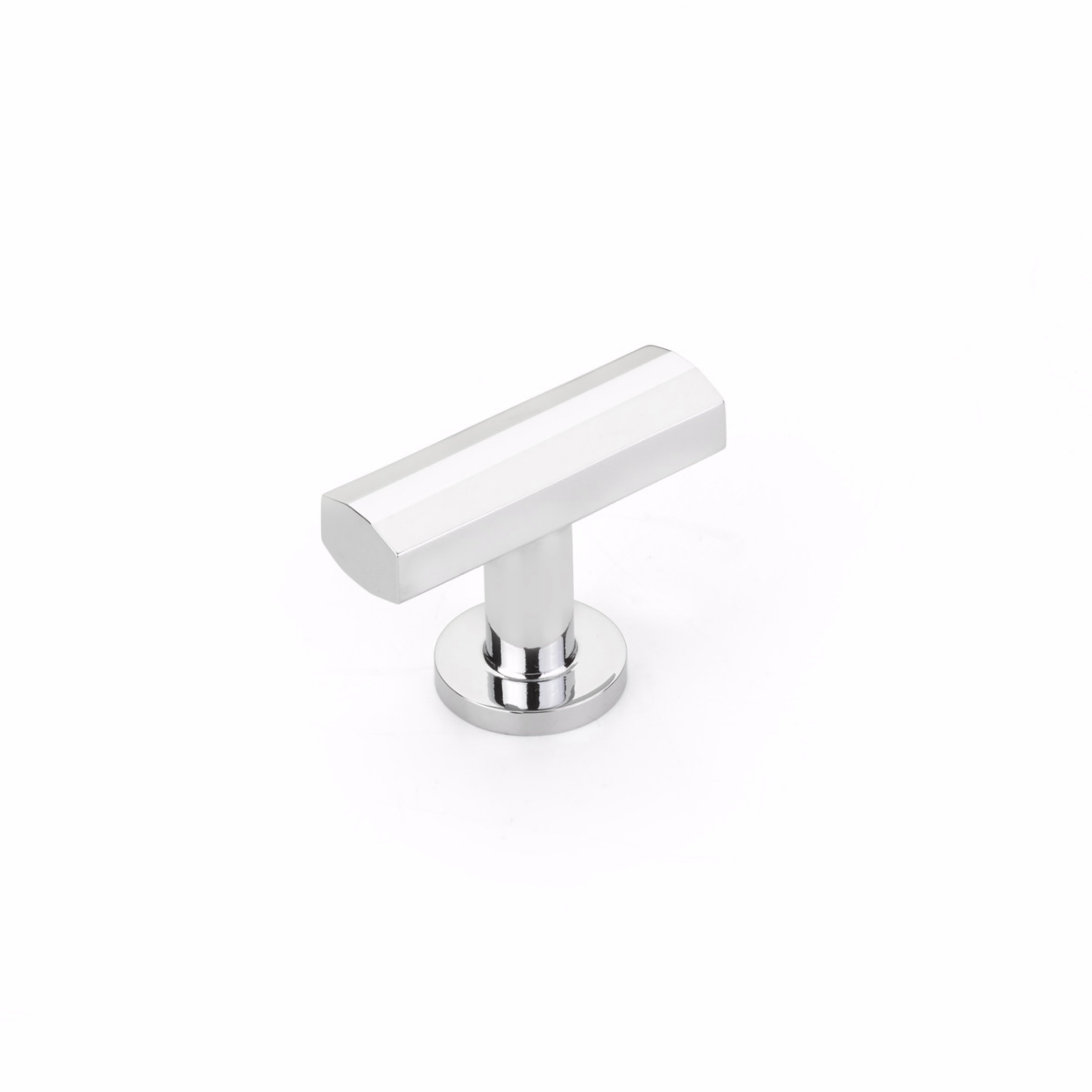 Schaub 552-26 Heathrow 1-3/4" T Cabinet Knob Polished Chrome Finish Sparrow Supply