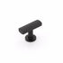 Schaub 552-MB Heathrow 1-3/4" T Cabinet Knob Matte Black Finish Sparrow Supply