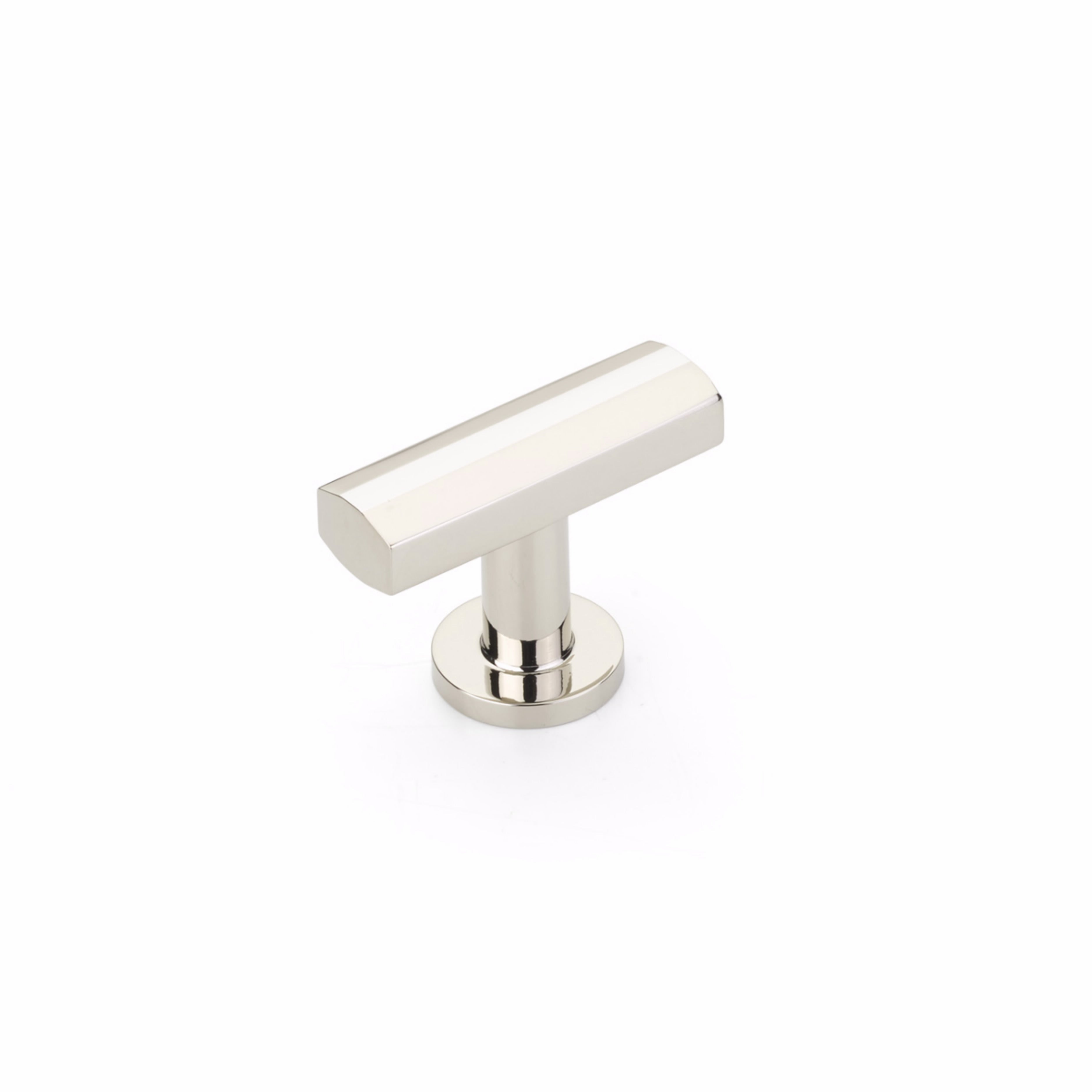Schaub 552-PN Heathrow 1-3/4" T Cabinet Knob Polished Nickel Finish Sparrow Supply