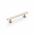 Schaub 553-BN 4" Center to Center Heathrow Cabinet Pull Brushed Nickel Finish Sparrow Supply