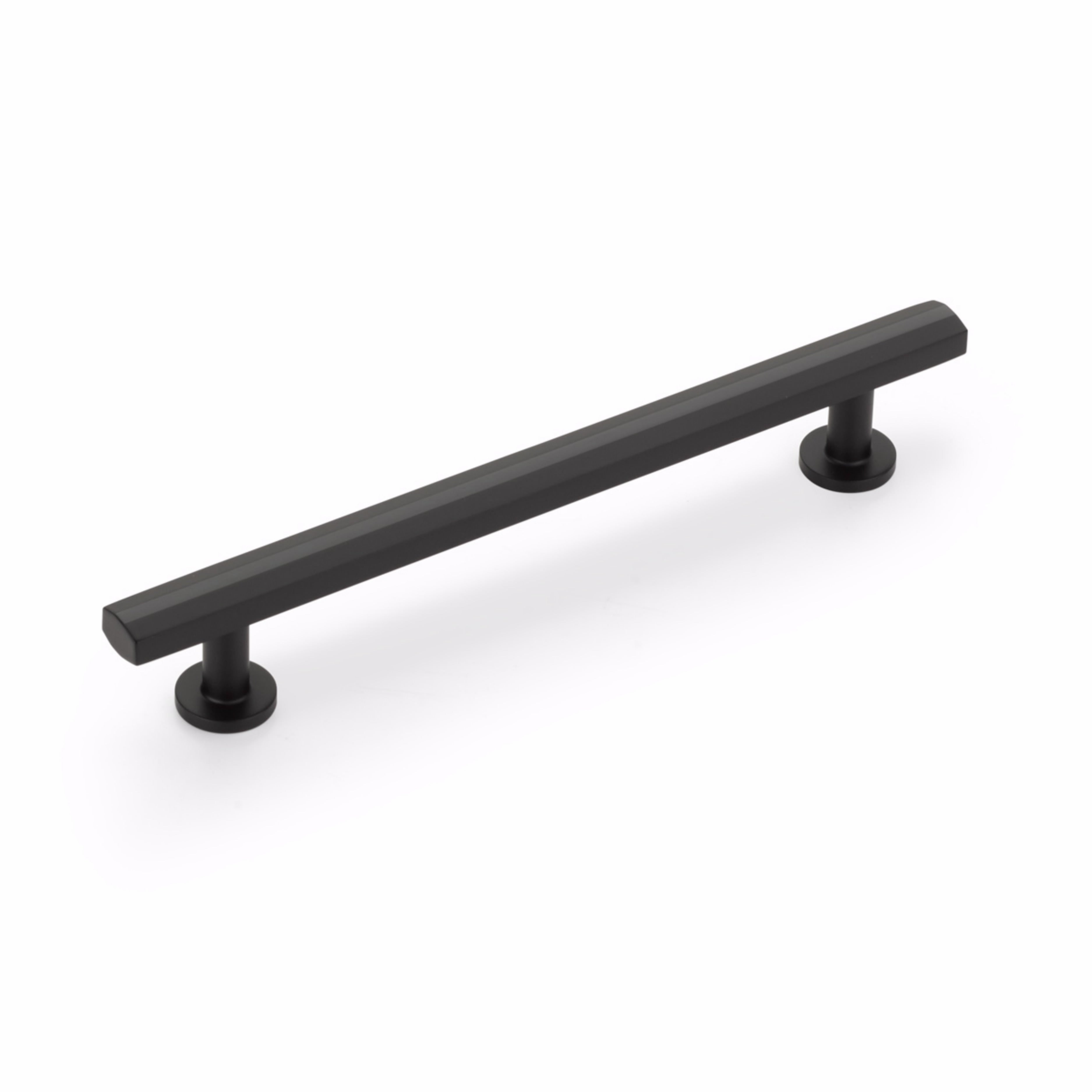 Schaub 554-MB 6" Center to Center Heathrow Cabinet Pull Matte Black Finish Sparrow Supply