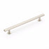 Schaub 555-BN 8" Center to Center Heathrow Cabinet Pull Brushed Nickel Finish Sparrow Supply
