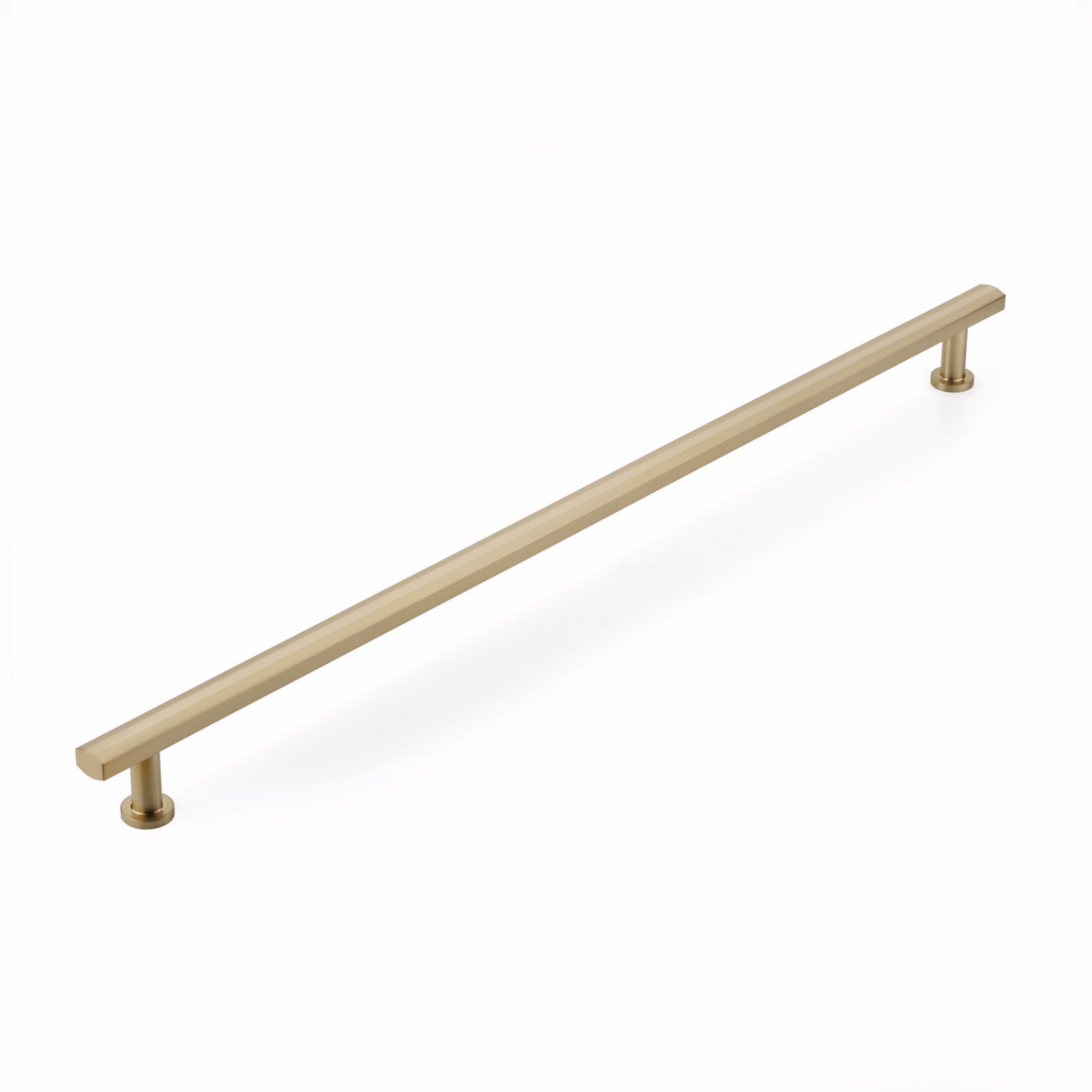 Schaub 559-SSB 24" Center to Center Heathrow Appliance Pull Signature Satin Brass Finish Sparrow Supply