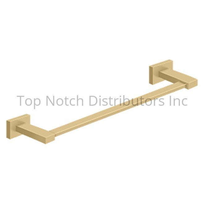 Deltana 55D2003/24-4 24" Towel Bar 55D Series Satin Brass Sparrow Supply