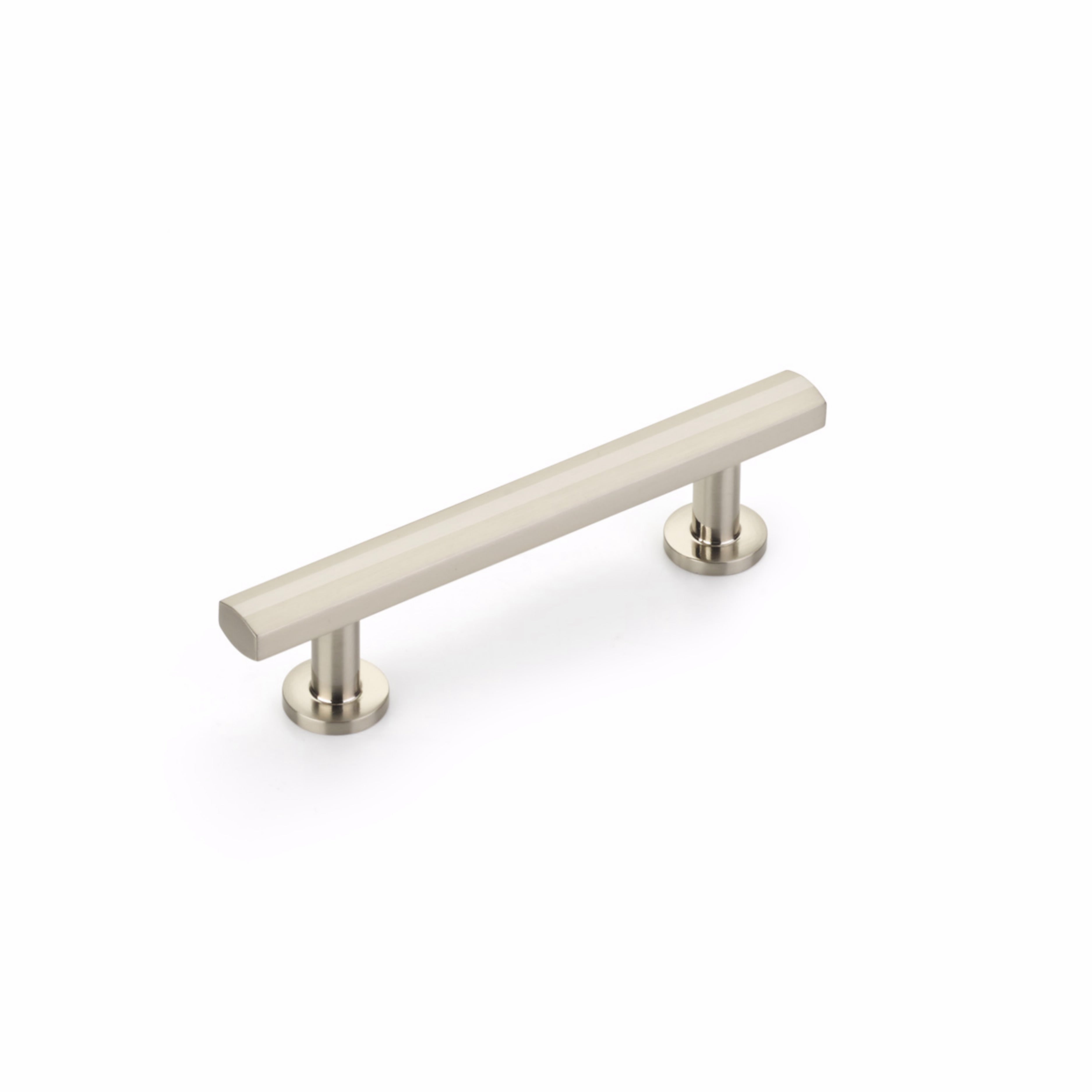 Schaub 560-BN 3-1/2" Center to Center Heathrow Cabinet Pull Brushed Nickel Finish Sparrow Supply