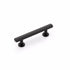 Schaub 560-MB 3-1/2" Center to Center Heathrow Cabinet Pull Matte Black Finish Sparrow Supply