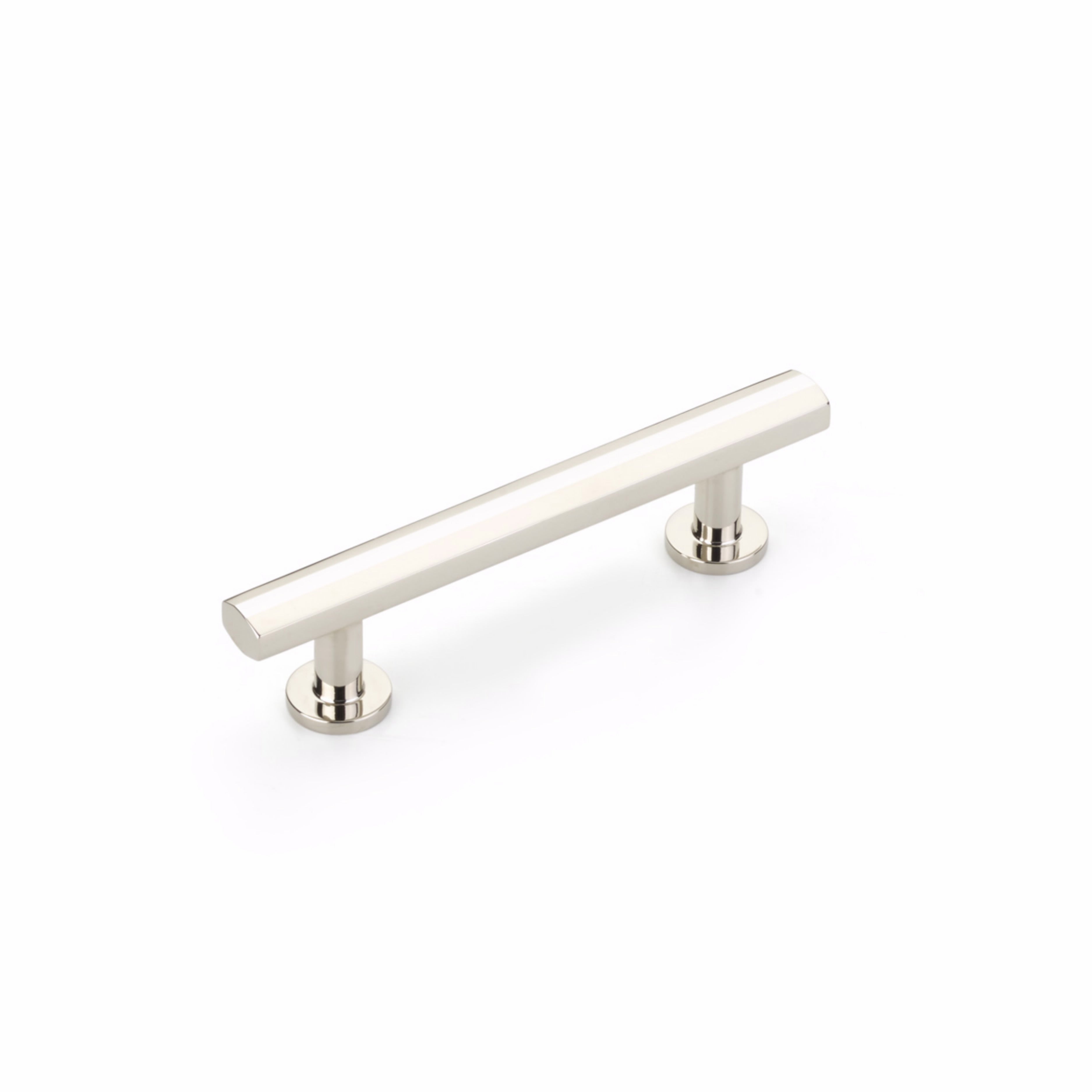 Schaub 560-PN 3-1/2" Center to Center Heathrow Cabinet Pull Polished Nickel Finish Sparrow Supply