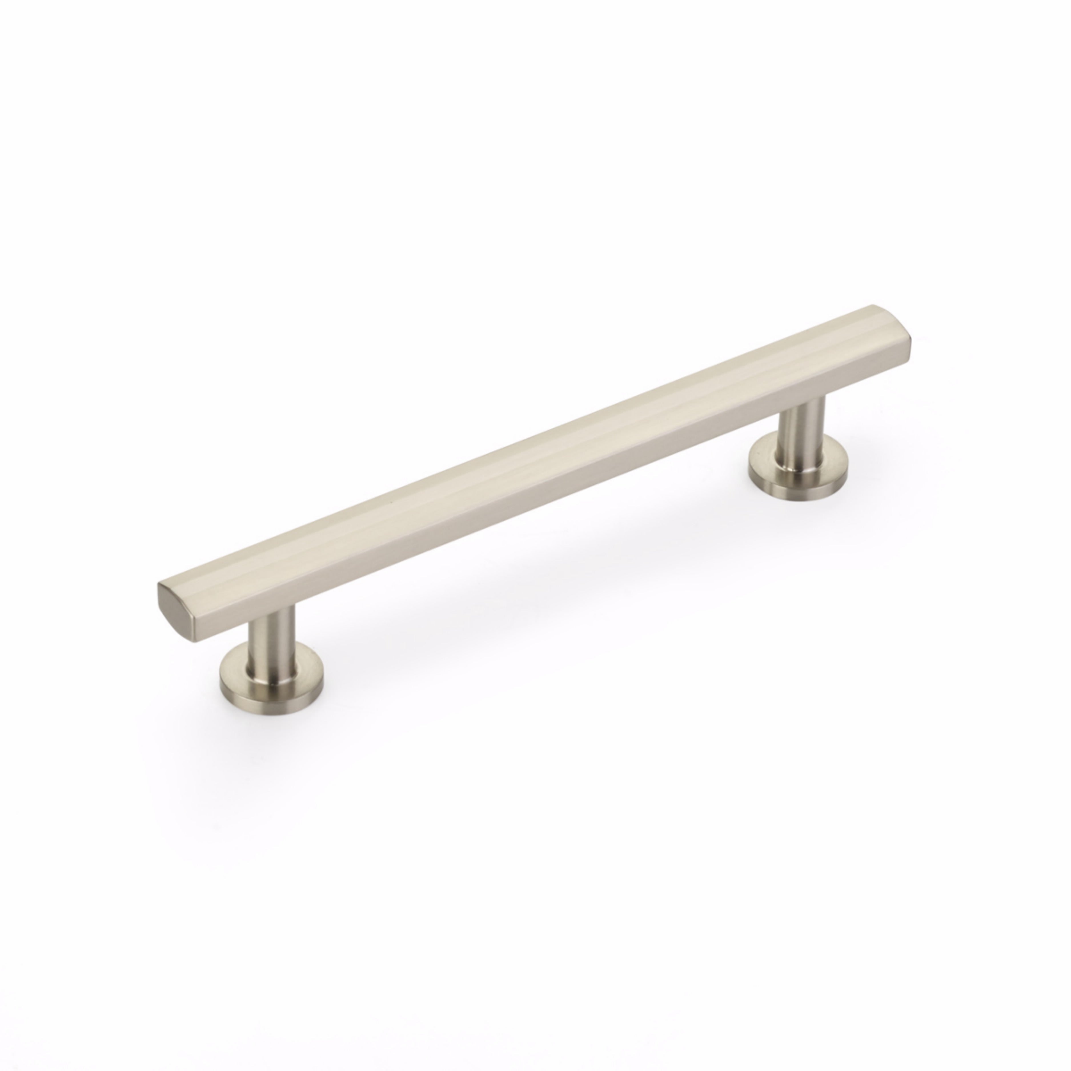 Schaub 561-BN 5" Center to Center Heathrow Cabinet Pull Brushed Nickel Finish Sparrow Supply