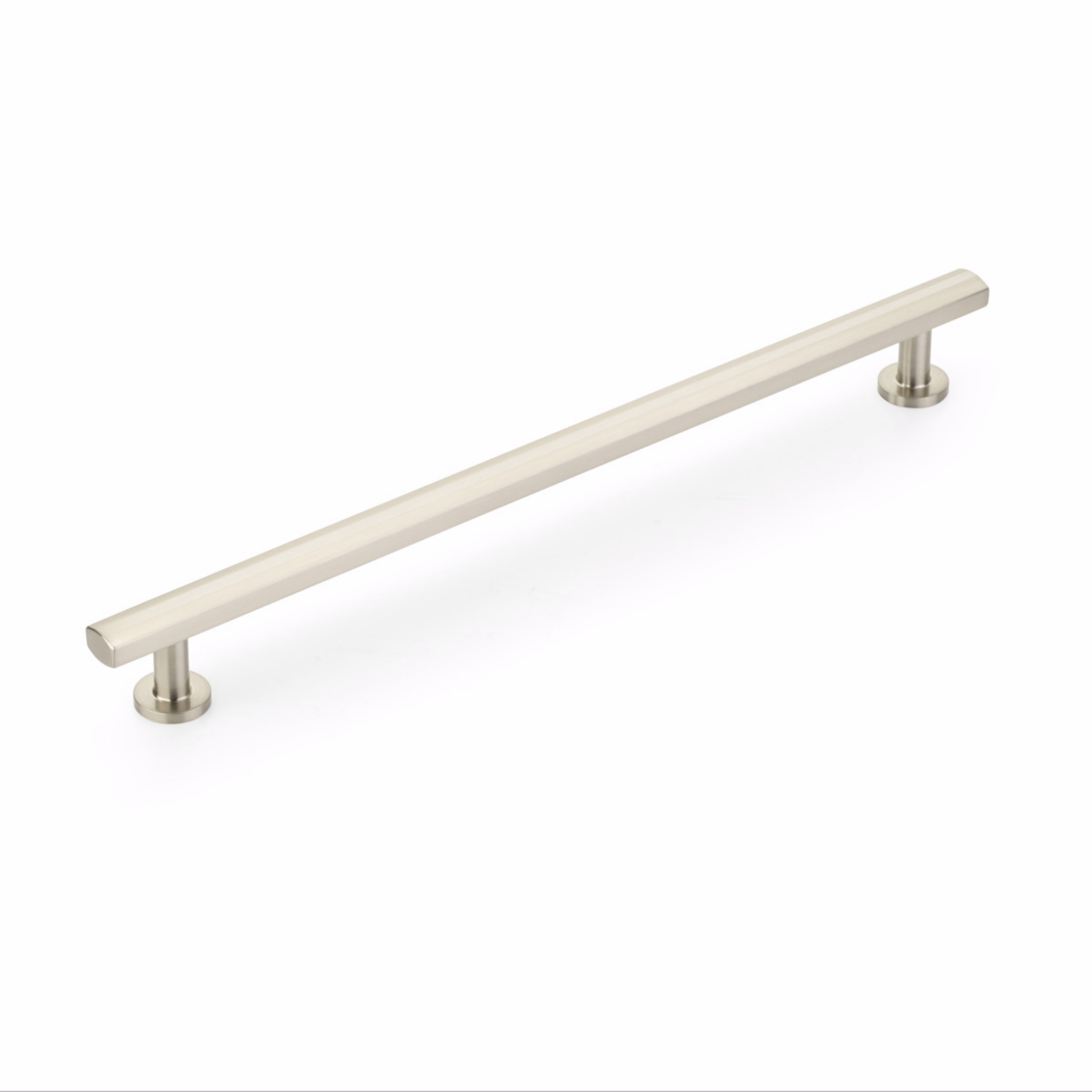Schaub 562-BN 10" Center to Center Heathrow Cabinet Pull Brushed Nickel Finish Sparrow Supply
