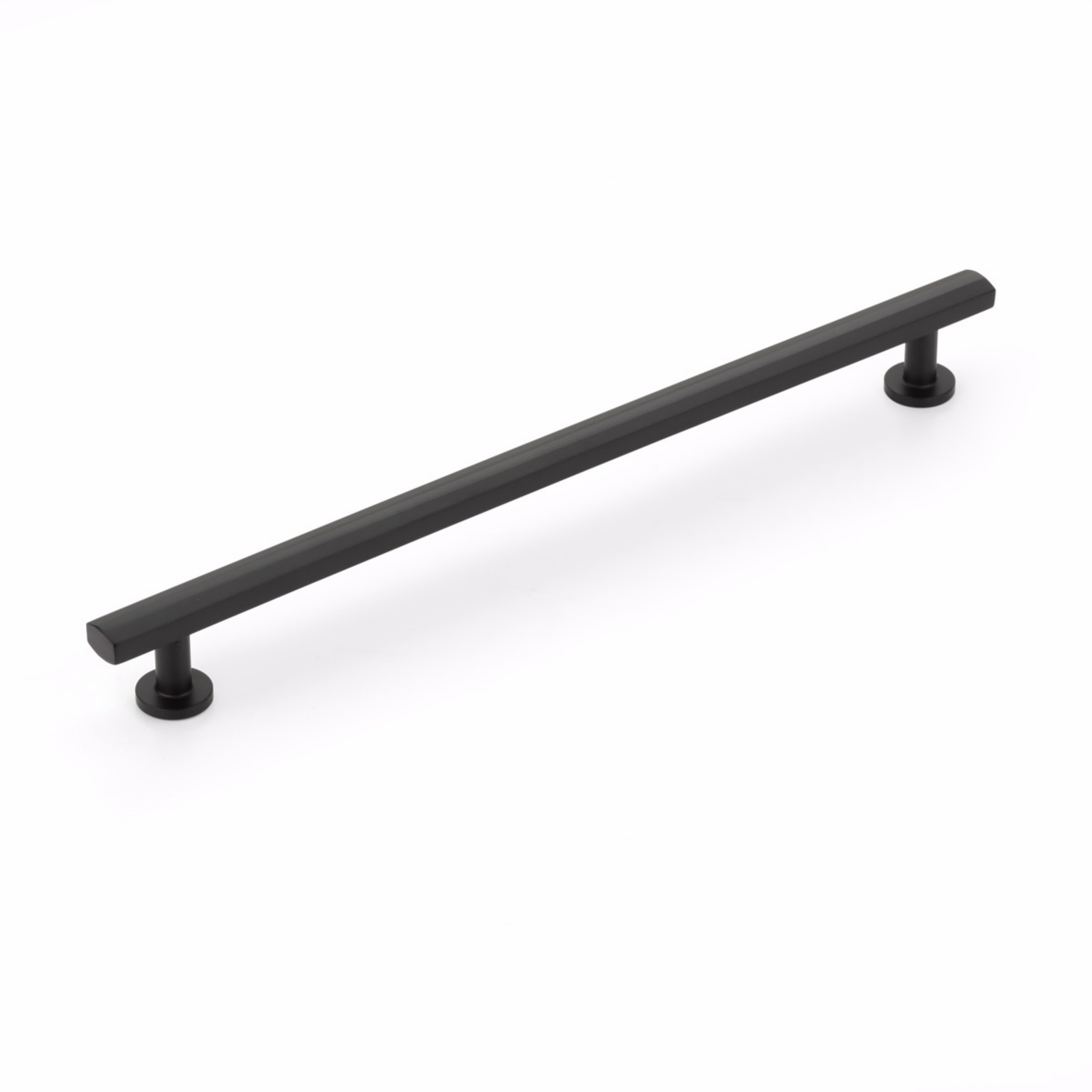Schaub 562-MB 10" Center to Center Heathrow Cabinet Pull Matte Black Finish Sparrow Supply