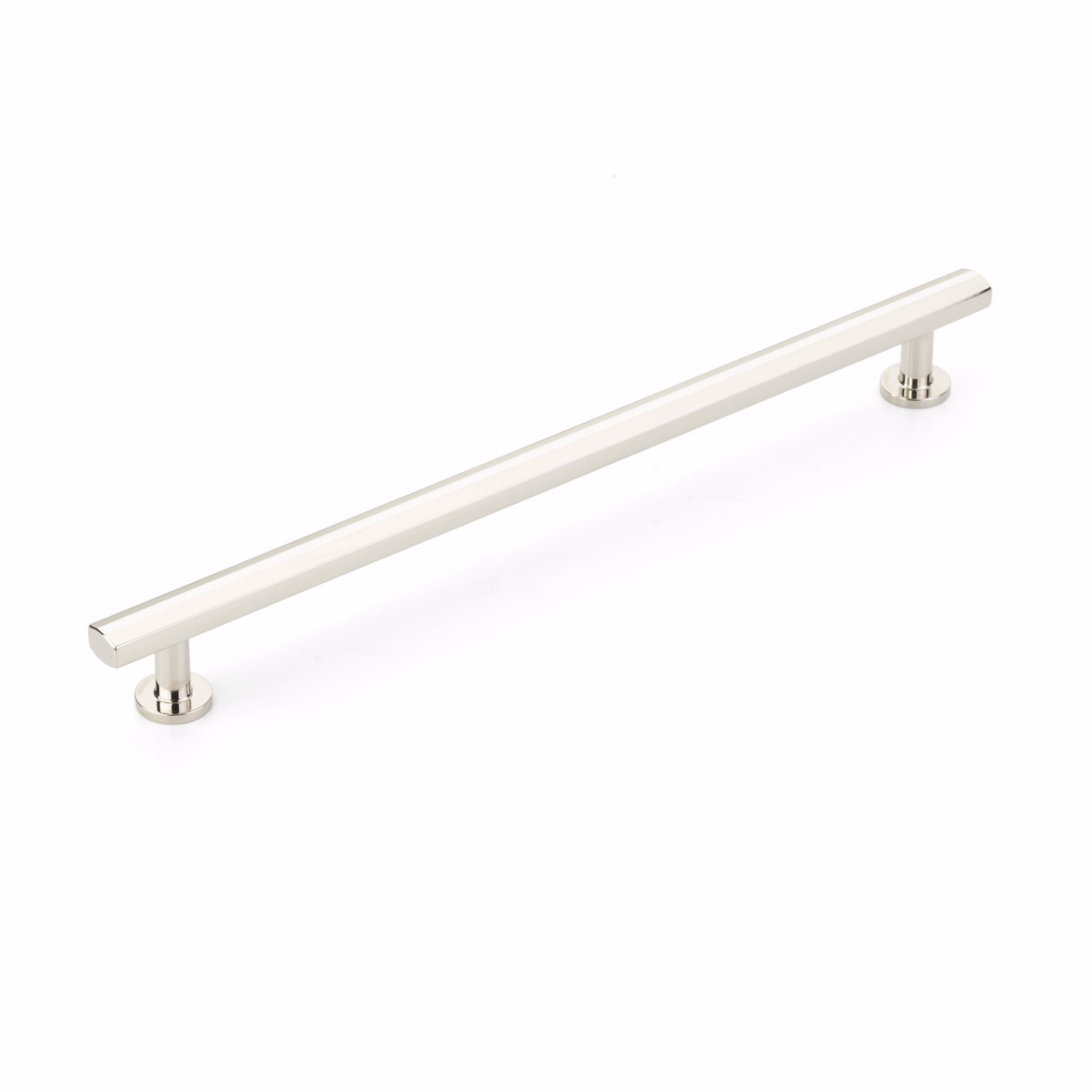 Schaub 562-PN 10" Center to Center Heathrow Cabinet Pull Polished Nickel Finish Sparrow Supply