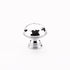 Schaub 571-26 1-1/4" Atherton Hammered Knurled Edge Cabinet Knob Polished Chrome Finish Sparrow Supply