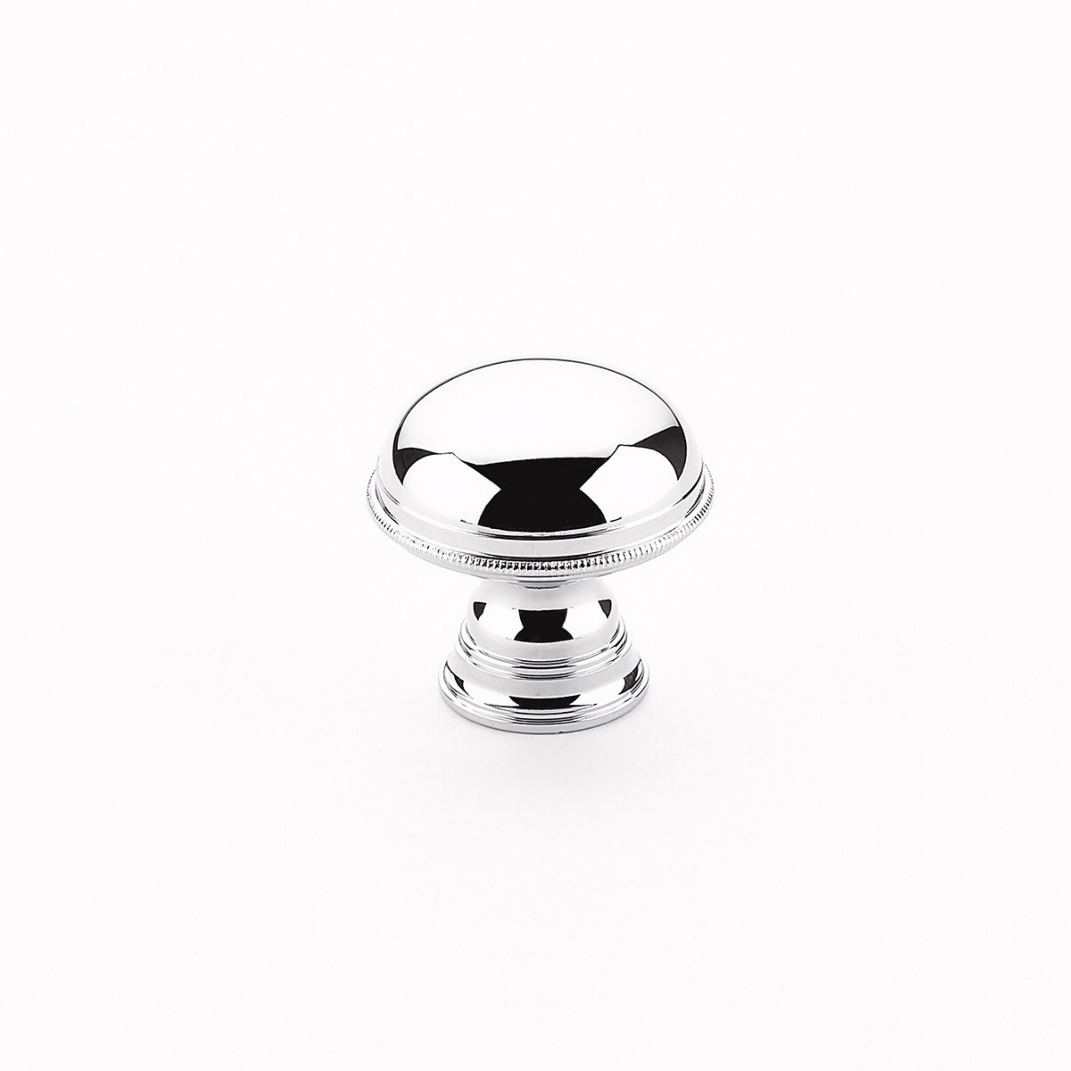 Schaub 572-26 1-1/4" Atherton Cabinet Knob Polished Chrome Finish Sparrow Supply