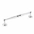 Schaub 577-26 8" Center to Center Atherton Knurled Cabinet Pull Polished Chrome Finish Sparrow Supply