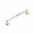 Schaub 577-PN 8" Center to Center Atherton Knurled Cabinet Pull Polished Nickel Finish Sparrow Supply