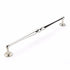 Schaub 578-PN 15" Center to Center Atherton Knurled Appliance Pull Polished Nickel Finish Sparrow Supply