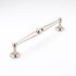 Schaub 580-PN 8" Center to Center Atherton Cabinet Pull Polished Nickel Finish Sparrow Supply
